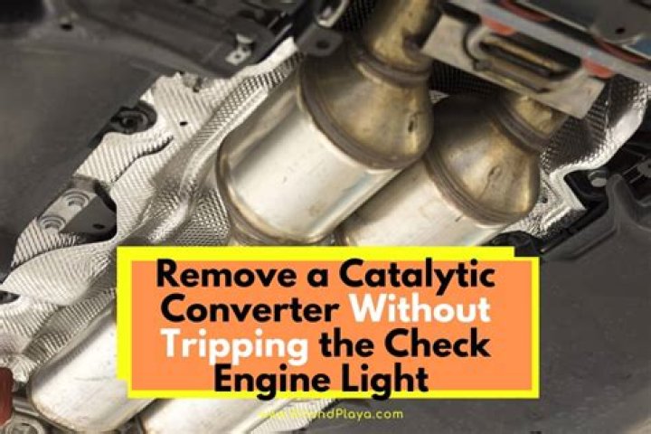 Is it OK to remove a catalytic converter?