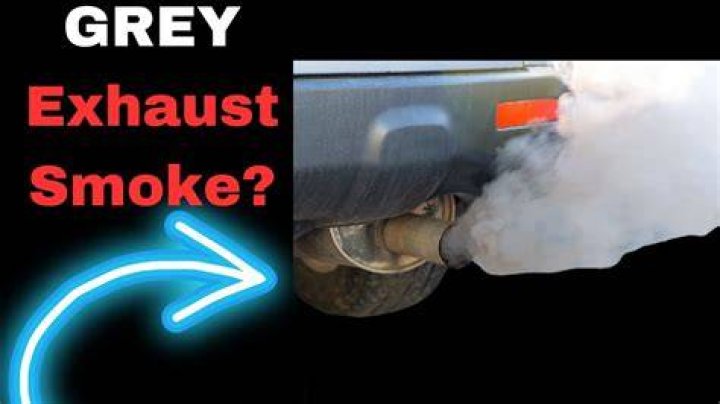 What does GREY smoke mean?