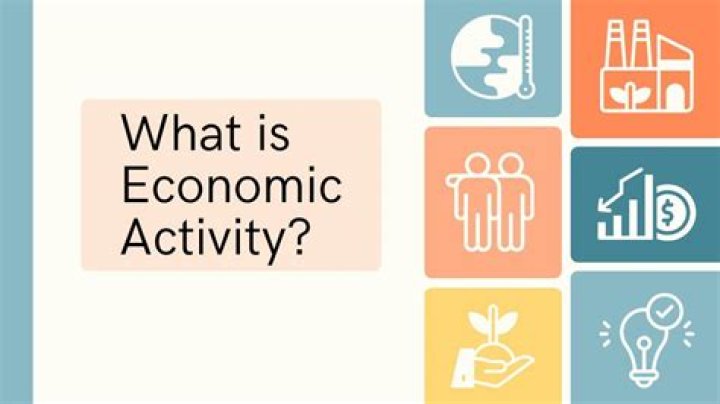What is an area of economic activity?