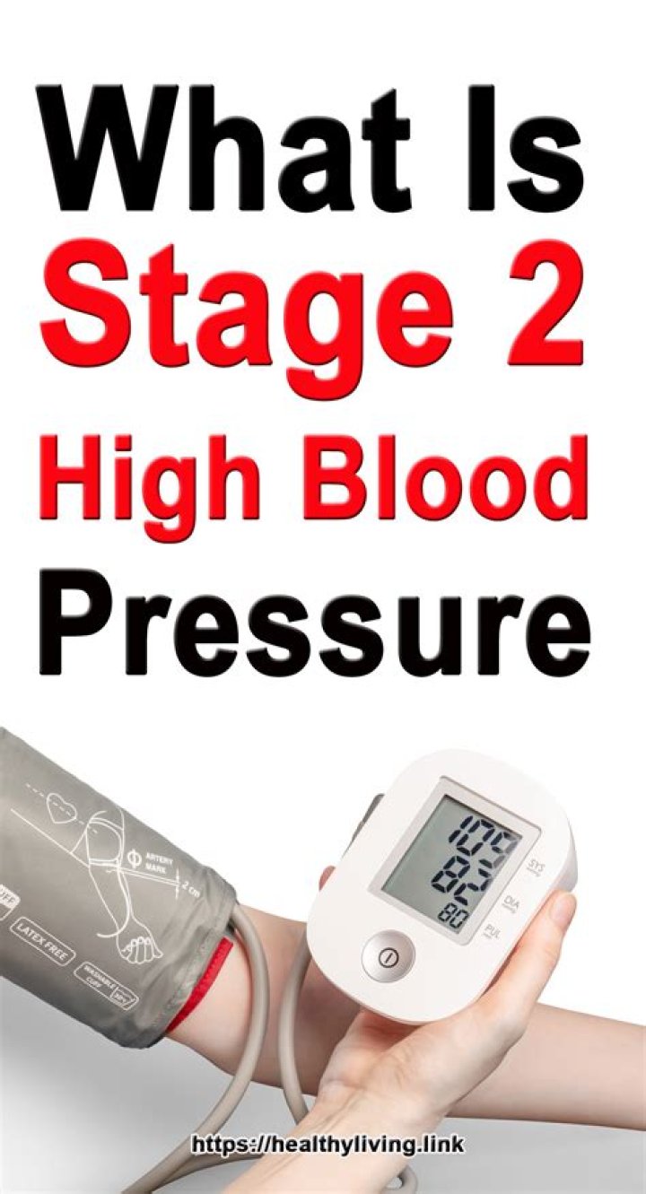 What is stage 2 high blood pressure?