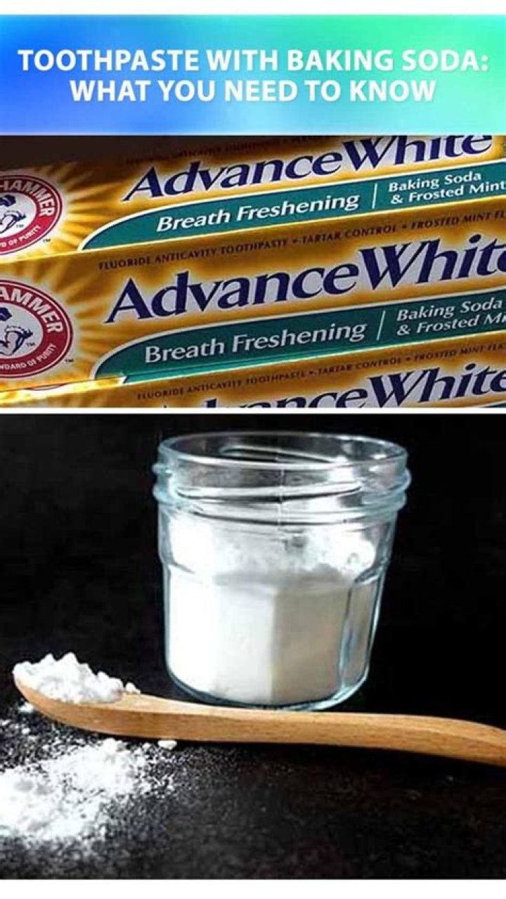 What toothpaste has baking soda in it?